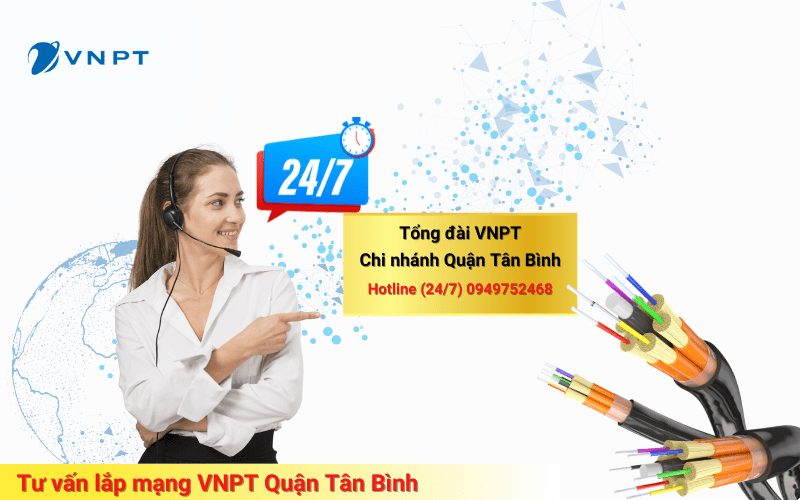 Cáp quang VNPT Quận Tân Bình