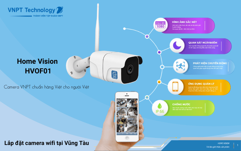 Lắp camera VNPT tại Vũng Tàu