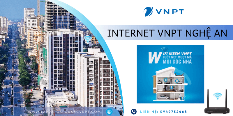 Lắp đặt mạng VNPT tại Nghệ An Lắp đặt mạng VNPT tại Nghệ An