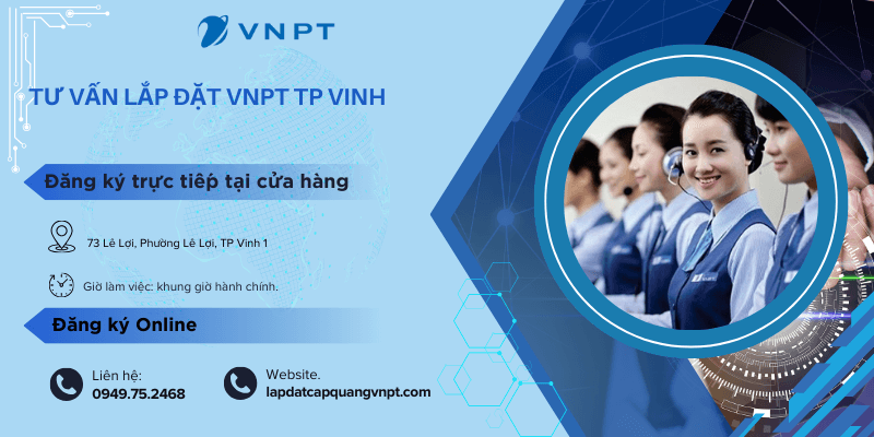 Lắp đặt VNPT TP Vinh Lắp đặt VNPT TP Vinh