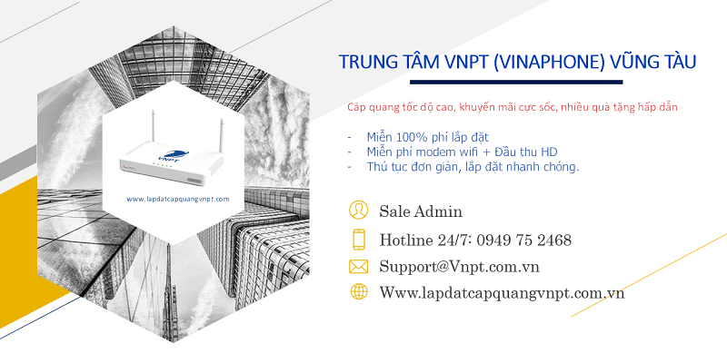 tổng đài lắp mạng cáp quang VNPT bà rịa- vũng tàu