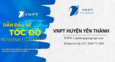 lắp mạng vnpt huyện yên thành