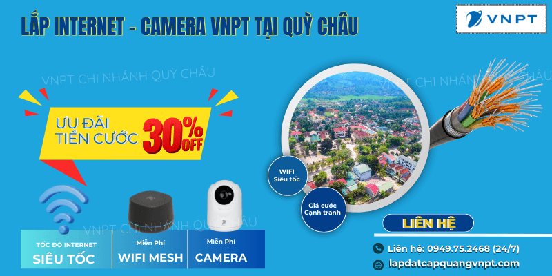 Lắp mạng VNPT Quỳ Châu giá rẻ Lắp mạng VNPT Quỳ Châu giá rẻ