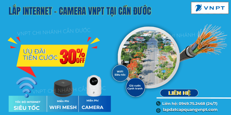 Lắp mạng VNPT tại Cần Đước Lắp mạng VNPT tại Cần Đước