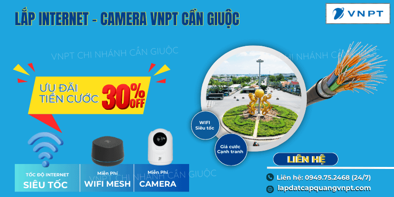 Lắp mạng VNPT tại Cần Giuộc Lắp mạng VNPT tại Cần Giuộc
