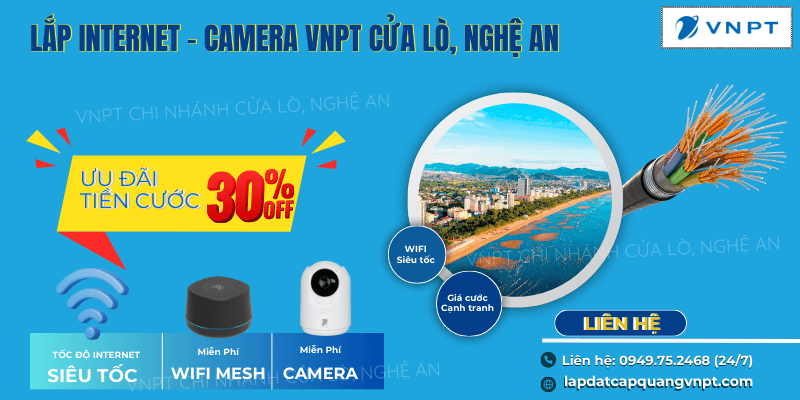 Lắp mạng VNPT tại Cửa Lò Lắp mạng VNPT tại Cửa Lò