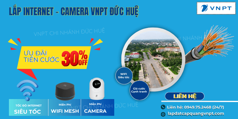 Lắp mạng VNPT tại Đức Huệ