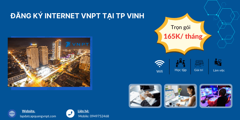 Lắp WiFi VNPT TP Vinh Lắp WiFi VNPT TP Vinh