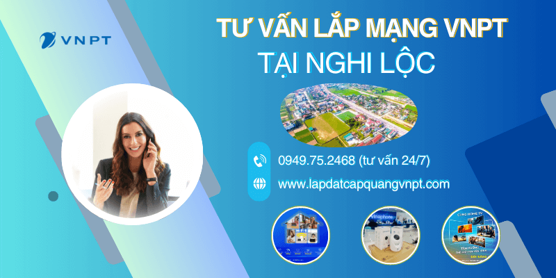 Tư vấn lắp mạng VNPT tại Nghi Lộc Tư vấn lắp mạng VNPT tại Nghi Lộc