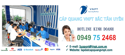 lắp mạng cáp quang VNPT Huyện Bắc Tân Uyên, tỉnh Bình Dương