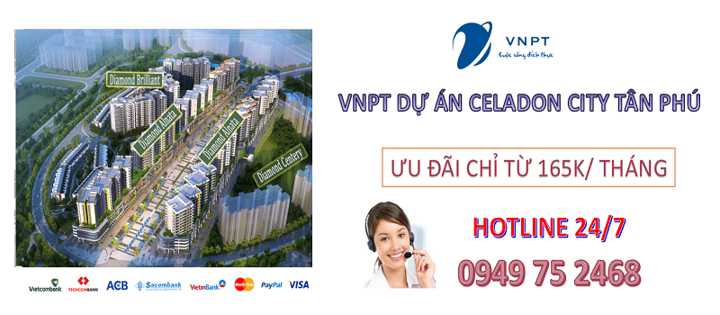 lắp mạng cáp quang VNPT Chung cư Celadon city Quận Tân Phú