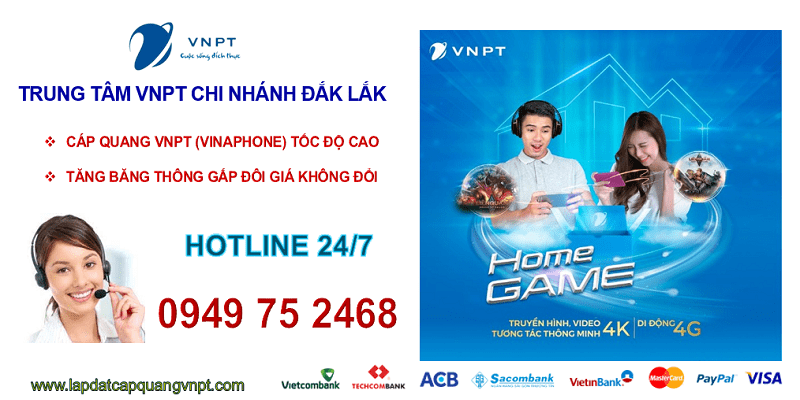 lắp mạng VNPT Đắk Lắk