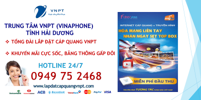 lắp mạng cáp quang VNPT tại Hải Dương