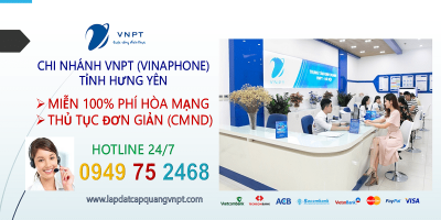 lắp mạng cáp quang VNPT tỉnh Hưng Yên