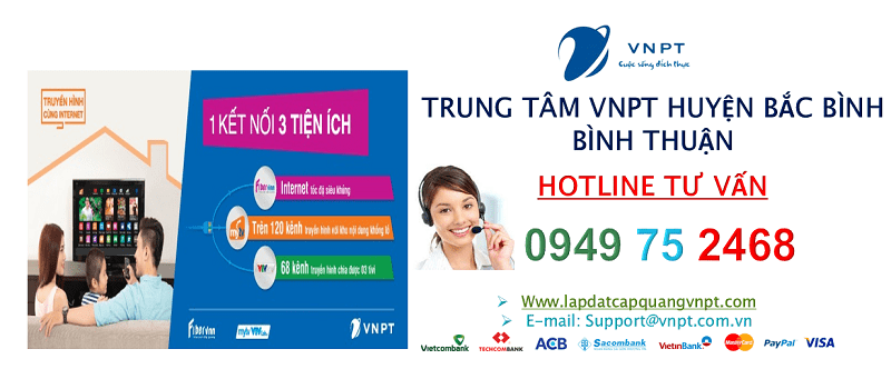 lắp mạng VNPT Huyện Bắc Bình