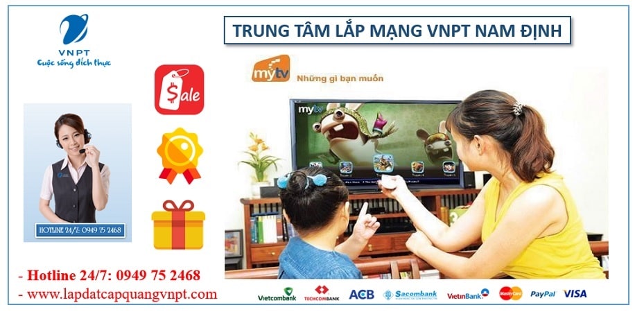 Lắp mạng cáp quang VNPT Nam Định