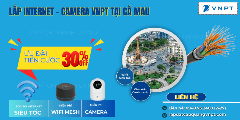 Lắp mạng VNPT tại Cà Mau Lắp mạng VNPT tại Cà Mau