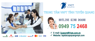 lắp mạng cáp quang VNPT Tỉnh Tuyên Quang