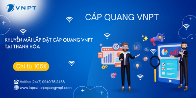 Lắp cáp quang VNPT