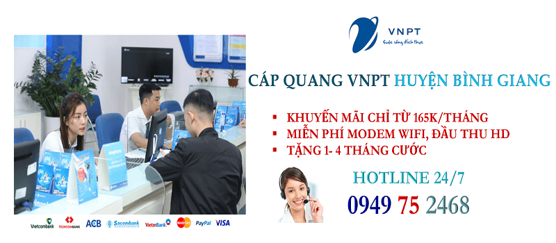 lắp mạng VNPT Huyện Bình Giang