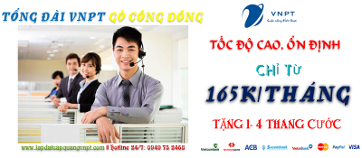 lắp mạng cáp quang VNPT tại Huyện Gò Công Đông tỉnh Tiền Giang