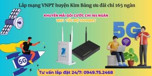 Lắp mạng VNPT huyện Kim Bảng