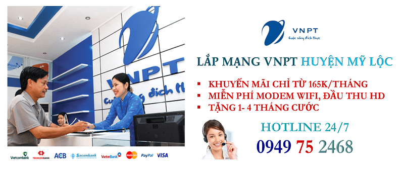 lắp mạng VNPT Huyện Mỹ Lộc