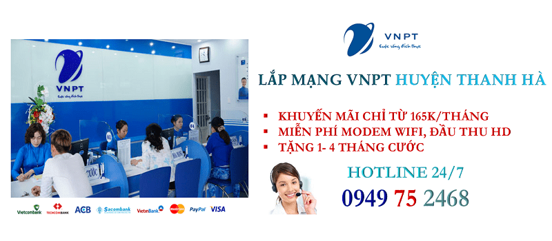 lắp mạng cáp quang VNPT Huyện Thanh Hà