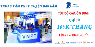 Tổng đài Lắp mạng cáp quang VNPT tại Huyện Bảo Lâm