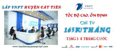 Tổng đài Lắp mạng cáp quang VNPT tại Huyện Cát Tiên