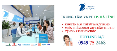 lắp mạng cáp quang VNPT tại TP Hà Tĩnh