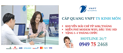 lắp mạng cáp quang VNPT Thị Xã Kinh Môn