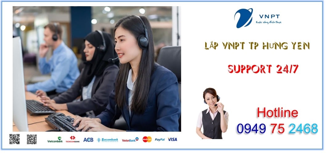 Lắp mạng VNPT TP Hưng Yên