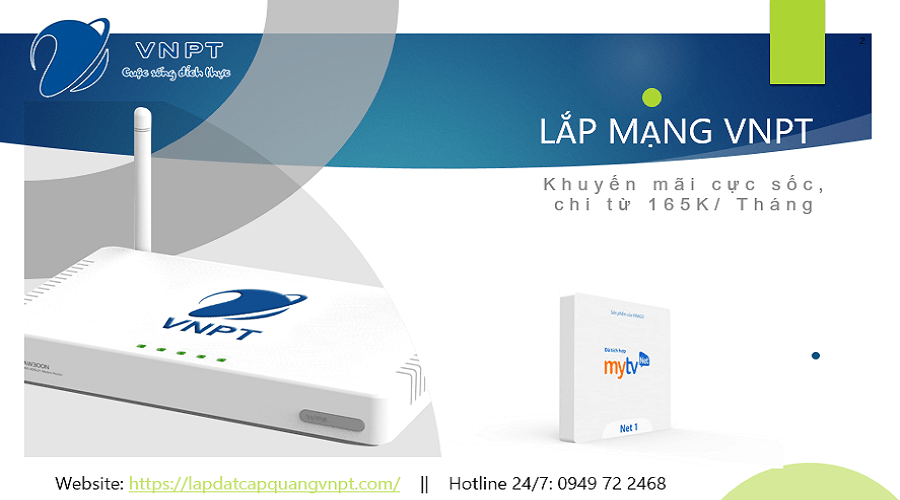 Lắp mạng internet wifi VNPT Huyện Nhà Bè với chi phí chỉ từ 165K/tháng