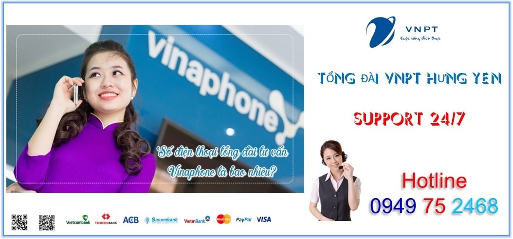 Tổng đài lắp mạng VNPT Hưng Yên