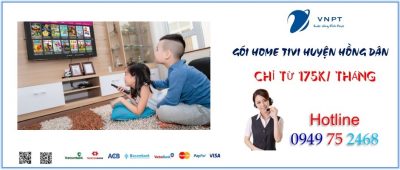 Lắp mạng VNPT Huyện Hồng Dân