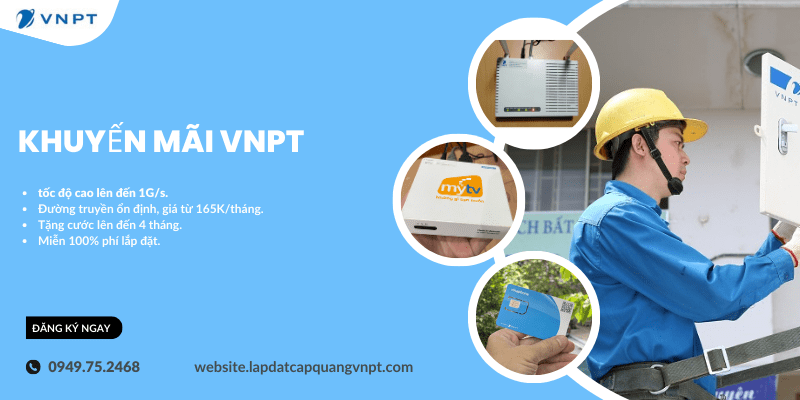 Khuyến mãi lắp mạng VNPT TP Cao Bằng