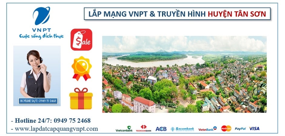 Lắp mạng cáp quang VNPT huyện Tân Sơn