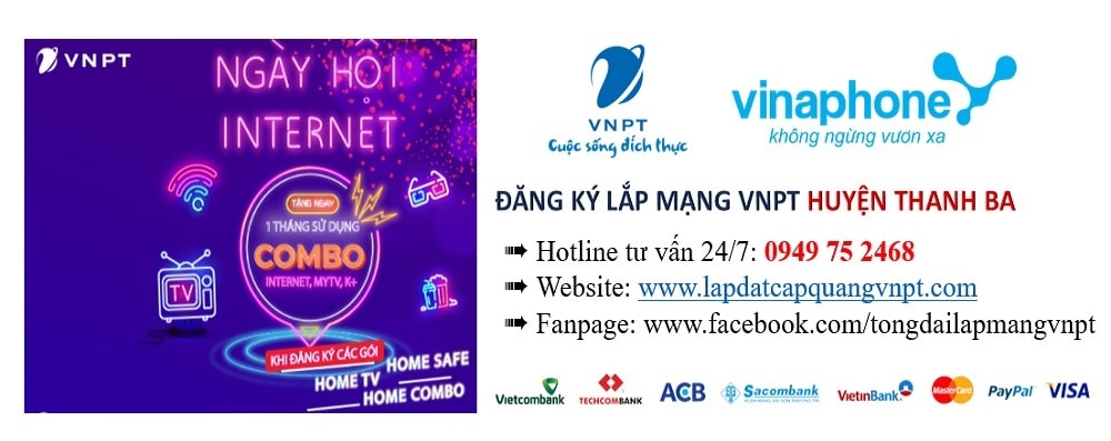 Lắp mạng vnpt huyện Thanh Ba