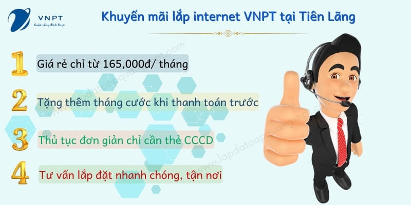 Khuyến mãi VNPT huyện Tiên Lãng