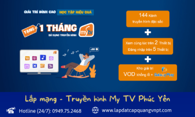 Lắp internet VNPT Phúc Yên