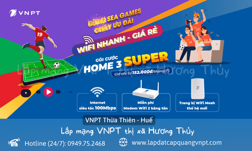 lắp mạng VNPT hương thủy