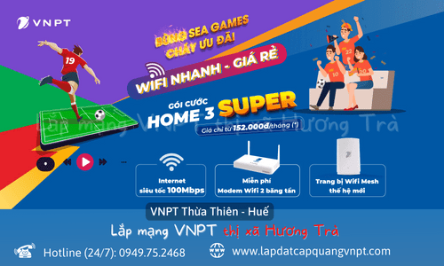 lắp mạng VNPT Hương Trà