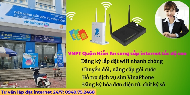 Lắp mạng VNPT Quận Kiến An