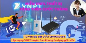 Lắp mạng VNPT Cao Phong