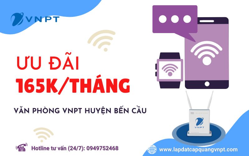 Lắp mạng VNPT huyện Bến Cầu