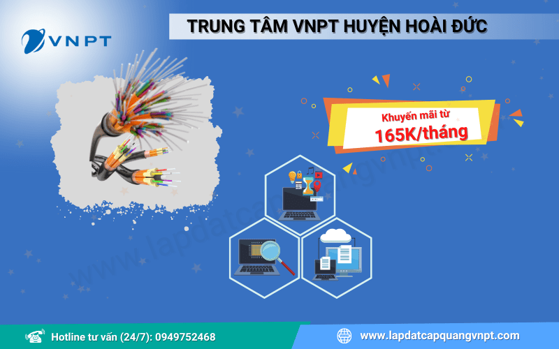 Lắp mạng VNPT huyện Hoài Đức