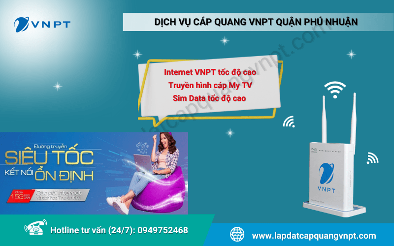 Lắp mạng VNPT Quận Phú Nhuận