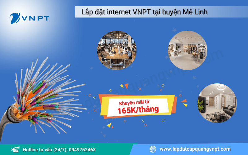 Lắp mạng VNPT tại Mê Linh