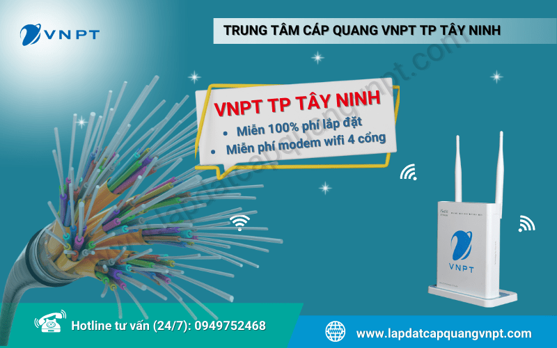 Lắp mạng VNPT TP Tây Ninh